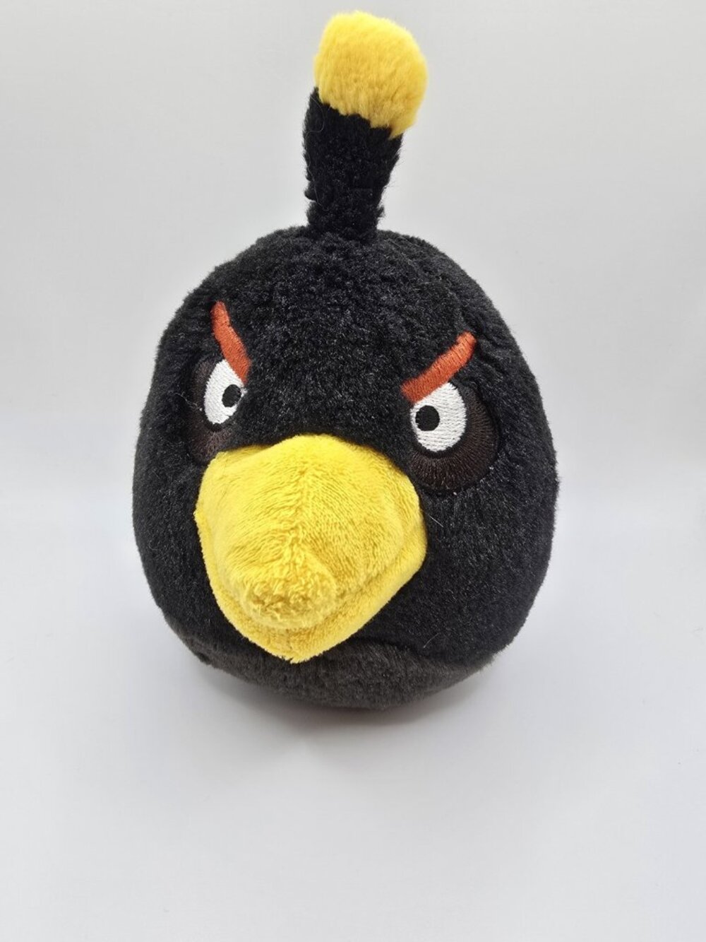 Angry Birds Black Bomb Bird 5" Plush Stuffed Animal Toy- NO SOUND